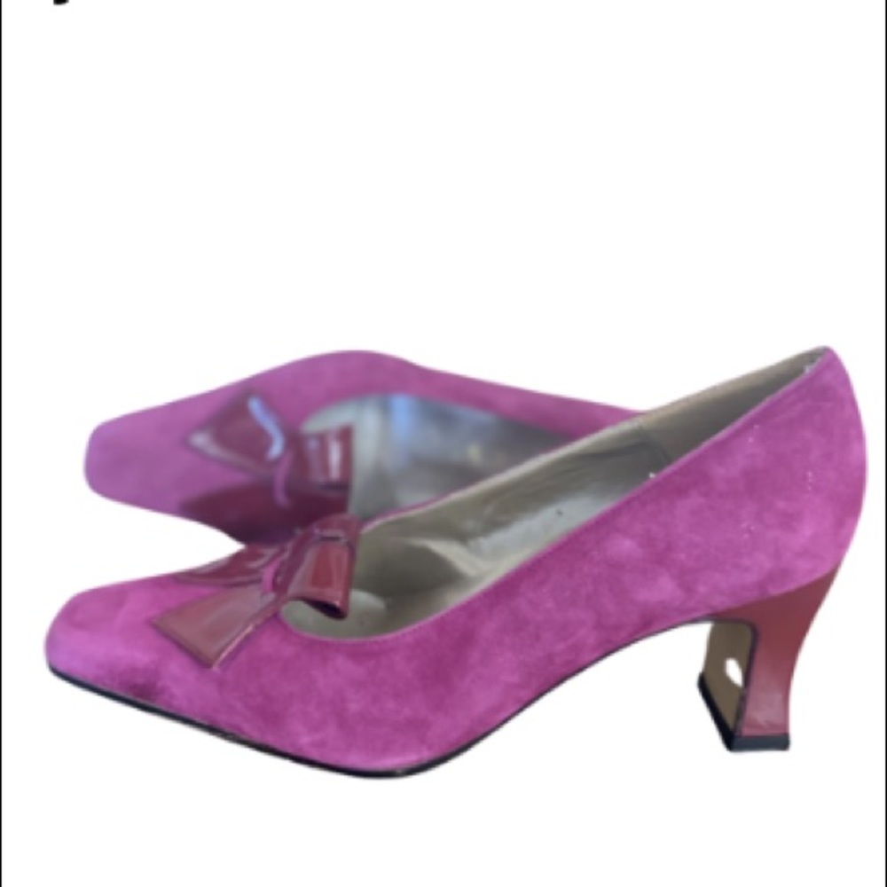 Images suede Spain Fuchsia heels